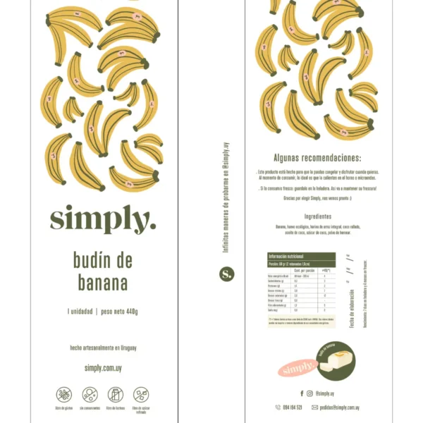 Budin de Banana - Imagen 4