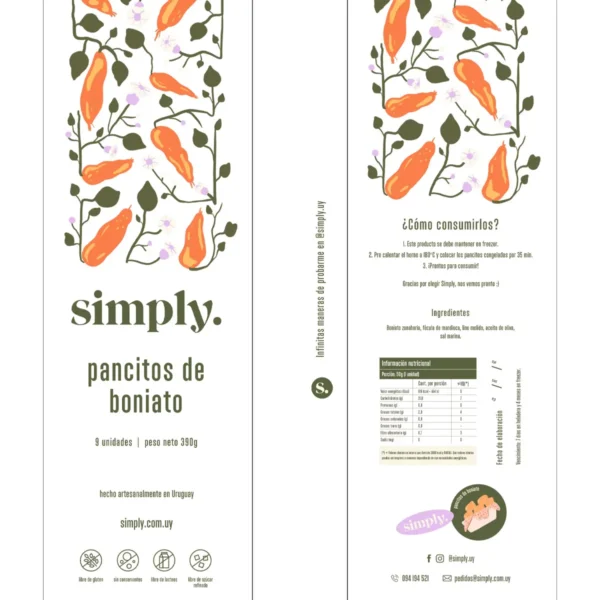 Pancitos de Boniato - Imagen 4