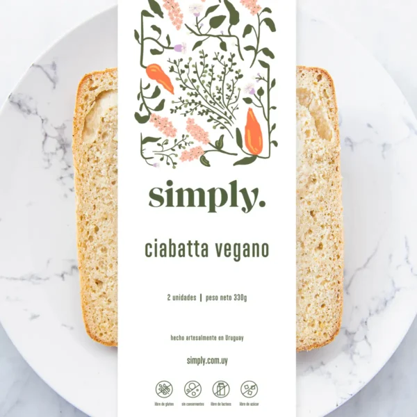 Pan Ciabatta Vegano
