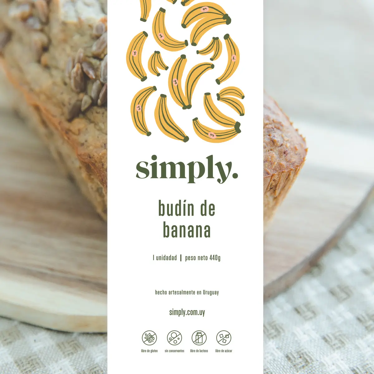 Budin de Banana